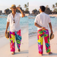 Hand Painted Rayon Pants